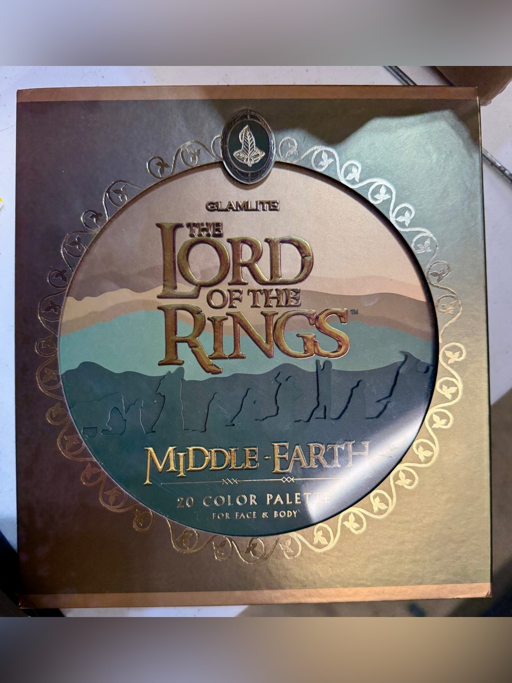 The Lord of the Rings Middle-Earth, 20 color eyeshadow palette